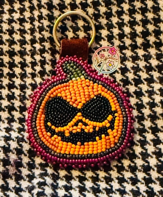 Nightmare Before Christmas Pumpkin King purse charm