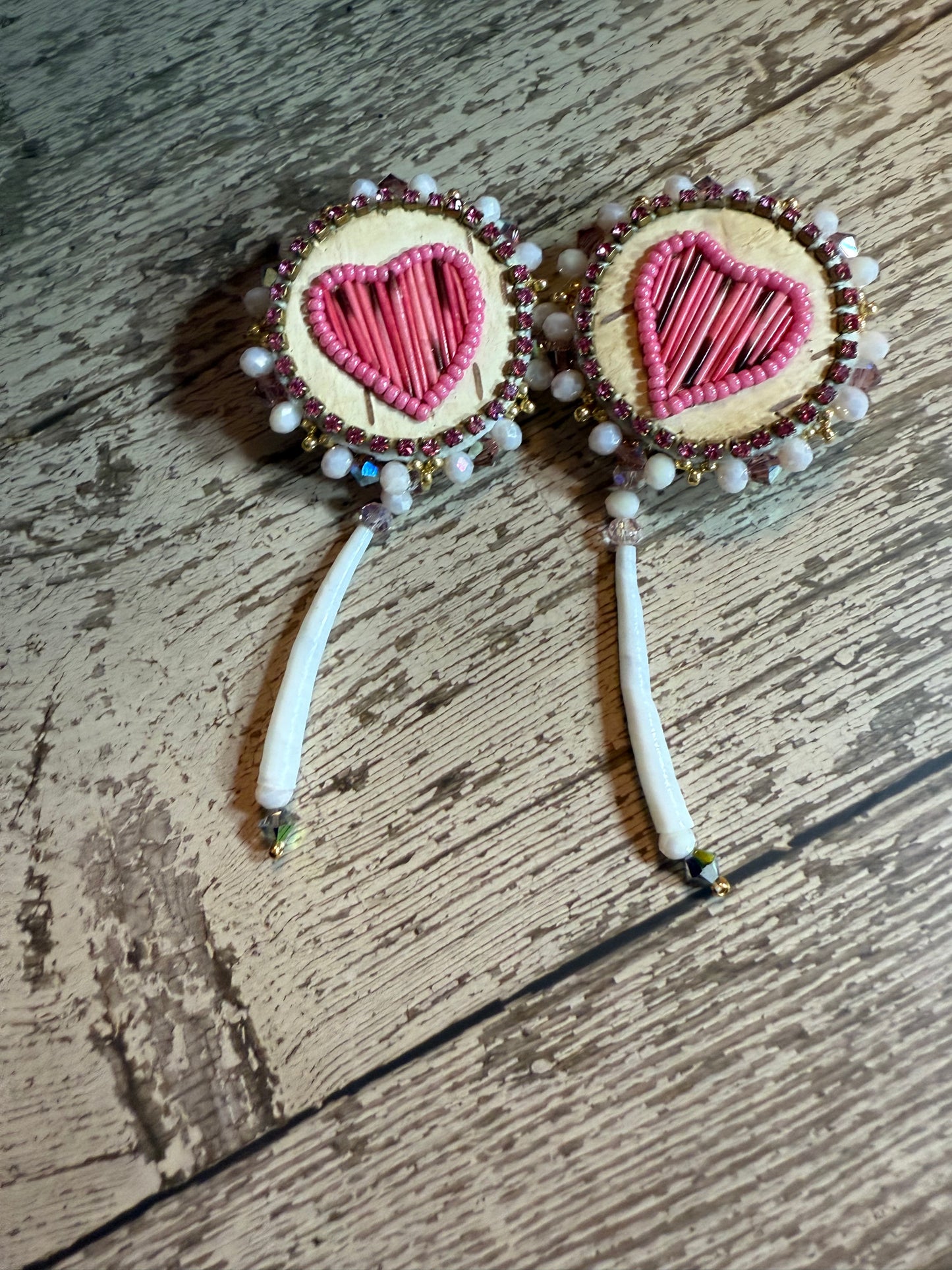 Birch-Bark hearts