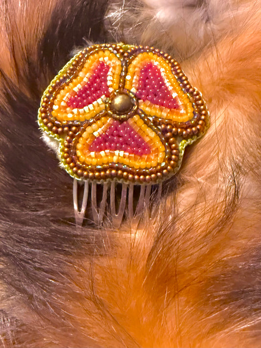 Peachy Keen Haircomb
